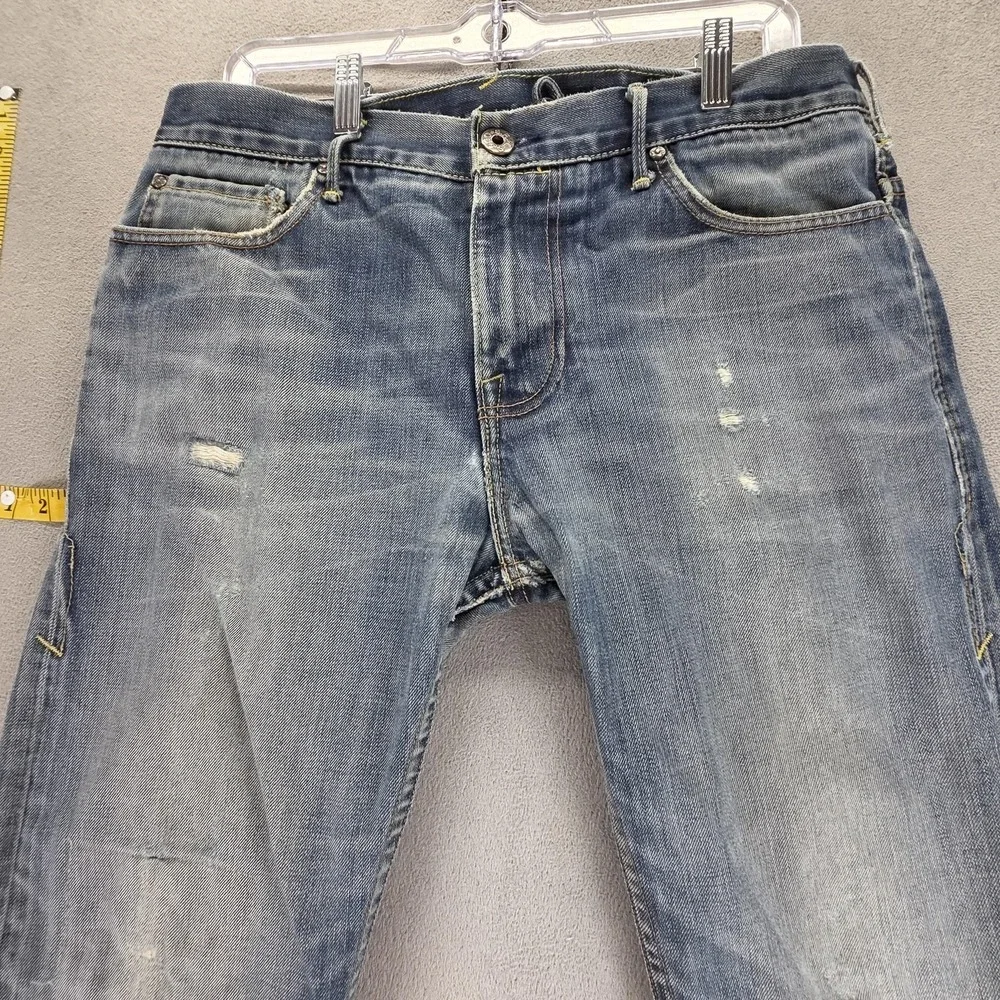 Vintage Levis Engineered Jeans Mens 33x34 Blue Star Honeycomb Zip Fly